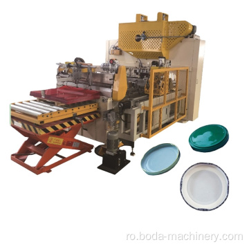 Mașină automată de fabricare a capacelor cu urechi